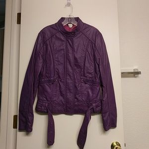Skunkfunk Purple Moto Jacket
